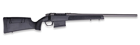 [747115458523] Weatherby 3WR047MMBROT 307 Range SF 7mm BC 5+1 20" Tungsten Cerakote Heavy Threaded Barrel, Tungsten Cerakote Drilled  &  Tapped Steel Receiver, Adj Cheek Piece  &  LOP Black Synthetic Stock