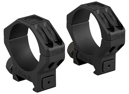 [798681693689] Sig Sauer Electro-Optics SOA65004 Alpha 6 Scope Ring Set Black Stainless Steel 35mm Tube High