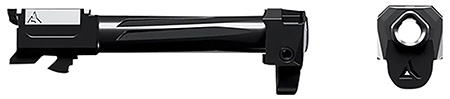 [810098420686] Radian Weapons R0842 Ramjet  &  Afterburner Combo 9mm Luger Compatible w/Glock 43, Black Stainless Steel