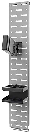 [661120750901] Lockdown 1207445 Securewall AR-15 Kit Black/Silver