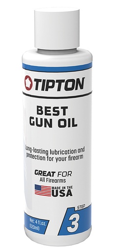 [198700000168] Tipton 1222701 Gun Oil  4oz Bottle