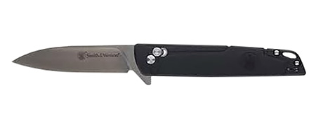 [198700000137] Smith  &  Wesson Knives 1223612 Special Ops  EDC 3.30" Folding Drop Point 8Cr13MoV SS Blade
