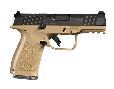 [860011577379] Rost Martin RM1CFDEOSP10CA RM1C  9mm 10+1 4" Black Tenifer Optic Ready/Serrated Flat Dark Earth Frame RGT Grip