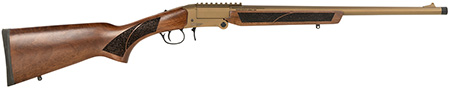 [643477865996] Gforce Arms GFTXP3520YT GFTXP  Youth 350 Legend 1rd 20" Bronze Cerakote Steel Barrel, Bronze Cerakote Picatinny Rail Steel Receiver, Fixed Walnut Wood Stock
