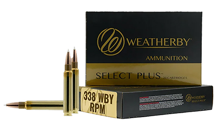 [747115450664] Weatherby H338225IL Select Plus  338WBY RPM 225gr InterLock 20 Per Box/10 Case