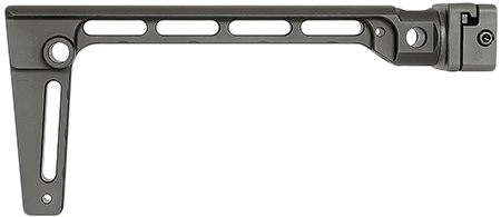 [812102035237] Midwest Industries MIARMSF Arm Brace Side Folding Stock Black 6061 Aluminum Fixed