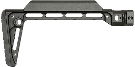 [812102035244] Midwest Industries MIMINF Minimalistic Fixed Stock Black 6061 Aluminum Fixed