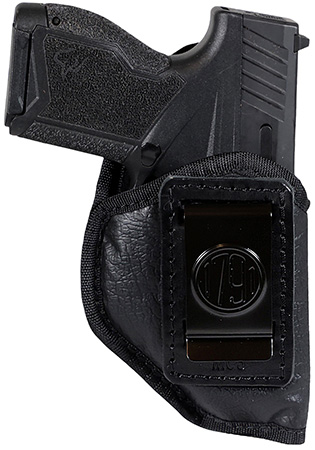 [810102215864] 1791 Gunleather ECOMC3BLKR EcoCarry  IWB Medium Black Right Hand