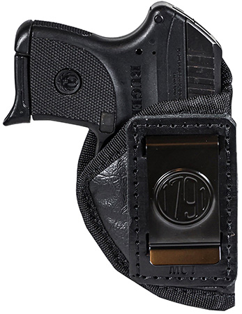 [810102215840] 1791 Gunleather ECOP1BLKR EcoCarry  IWB Pocket Size Black Right Hand
