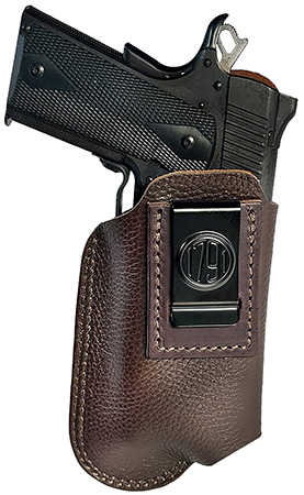 [810102216434] 1791 Gunleather ORLBFCD3LBRWL Optic Ready Light Bearing Fair Chasing IWB Size 03 Brown Left Hand