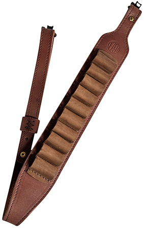 [810102217066] 1791 Gunleather HNTAS12BRWA Hunt Ammo Sling Oiled Brown Leather 32" to 37" OAL Shotgun