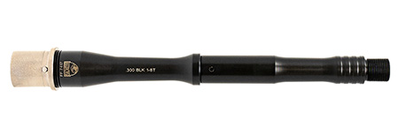 [816341023239] Faxon Firearms 15B38P9NGQ5RNP3  Match 300 Blackout 9" Black Nitride 416-R Stainless Steel Barrel