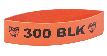 [816341021099] Faxon Firearms FX300MB  Magazine Marker Bands 300 Blackout Fits AR-15 Red Silicone 10 Pack