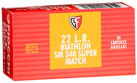 [762344039213] Fiocchi 22SM340 Exacta Super Match 22LR 40gr Round Nose 50 Per Box/100 Case
