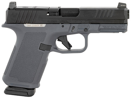 [736676194001] Ruger 19400 RXM  9mm 15+1 4" Black FNC Nitride Steel Barrel, Black FNC Nitride Optic Ready/Serrated Alloy Steel Slide, Stealth Gray Polymer Frame w/Accessory Rail, Stealth Gray Magpul Enhanced Grip