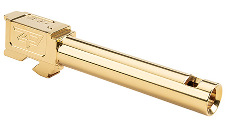 [658792272152] Zaffiri Precision ZP.17BCPG Ported Gold TiN Stainless Steel, Fits Glock 17 Gen1-4