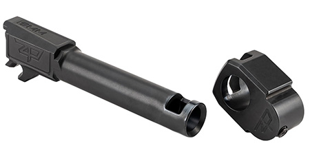 [658792272206] Zaffiri Precision ZP.365BTCBN  Threadless Compensator 9mm Fits Sig P365 Black 17-4 Stainless Steel