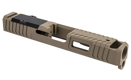 [658792265673] Zaffiri Precision ZPS.B.43.FDE ZPS.IBS Custom Slide Fits Glock 43/43x Flat Dark Earth 17-4 Stainless Steel
