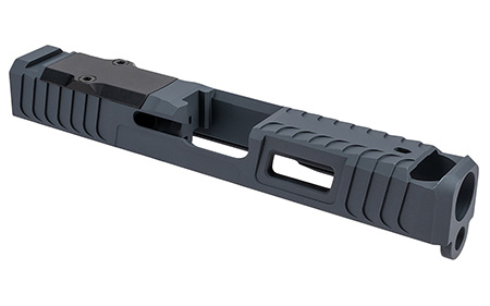 [658792264782] Zaffiri Precision ZPS.B.19.SG ZPS.IBS Custom Slide Fits Glock 19 Gen 3 Sniper Gray 17-4 Stainless Steel