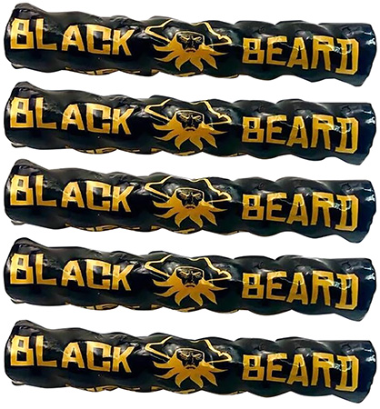 [860006832438] Black Beard Fire Starters 5PACK Fire Rope  Black 5 Pack