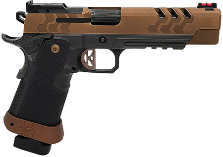 [669278350530] Kimber Mfg.,inc 3500053 2K11 Target (OR)  9mm 20+1 5" High Polished w/ Coyote PVD, Brush Polish Flats w/ DLC Coating Stainless Steel Slide Aluminum Grip