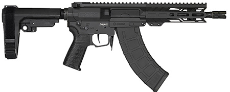 [810148624583] CMMG 76A950AAB Banshee MK47 7.62X39 30+1 8" EML 6" M-LOK Handguard 7075-T6 Aluminum CMMG Zeroed Pistol Grip