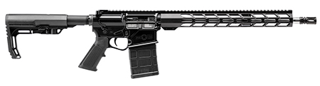 [847313023575] Patriot Ordnance Factory 02357  LMR Base 308 Win 20+1 16.50" Black Aluminum Receiver A2 Style Grip