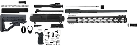 [729205959073] TacFire SSRK308LPK16N Rifle Kit  308 Win Black