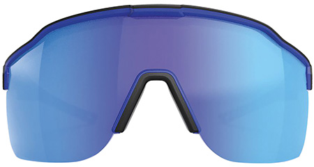 [764503055980] Glock AS41038 Safe Action Tactical Glasses Blue Mirror Lens Black Frame