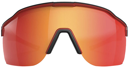 [764503055997] Glock AS41039 Safe Action Tactical Glasses Red Mirror Lens Black Frame