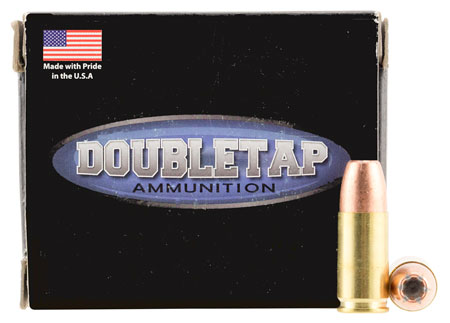 [091037282552] DoubleTap Ammunition 9MM124BD Home Defense  9mmLuger+P 124gr Jacketed Hollow Point 20 Per Box/50 Case
