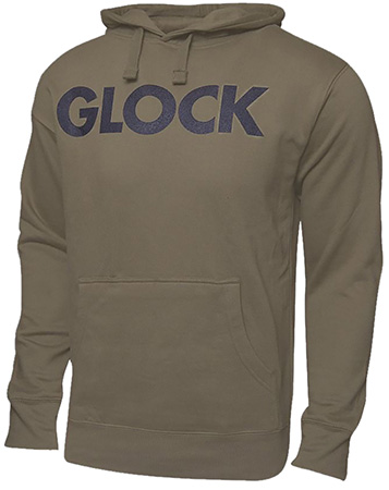 [764503058189] Glock AP95790_NEW Traditional Hoodie OD Green Durable Soft Fabric Long Sleeve XL