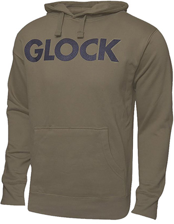 [764503058196] Glock AP95791_NEW Traditional Hoodie OD Green Durable Soft Fabric Long Sleeve 2XL