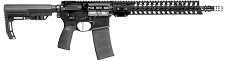 [847313020482] Patriot Ordnance Factory 02048 Minuteman  300 Blackout 30+1 13.75" Black Nitride Barrel/ Black Aluminum Receiver Picatinny Rail