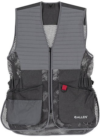 [026509083030] Allen 7911 Competitor Shooting Vest XL/XXL Gray