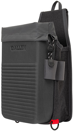 [026509057437] Allen 8334 Competitor Double Compartment Shell Bag Gray Molded EVA 12 Gauge