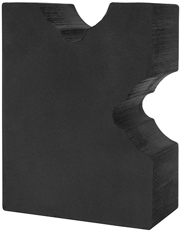 [026509081685] Allen 2459 Soft Rock Shooting Rest Black Foam Solo