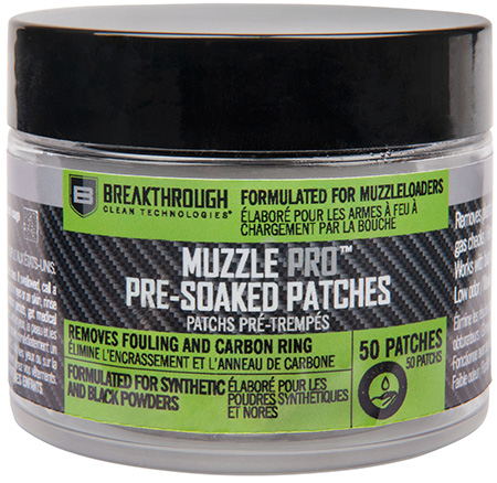 [026509082088] Breakthrough Clean BTMZSCP Muzzle Pro Pre-Soaked Patches 50
