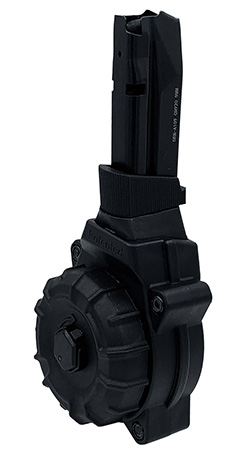 [708279016516] ProMag DRMA109   30rd Drum 9mm Fits Shadow Systems CP920 Black DuPont Zytel Polymer