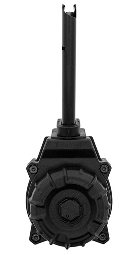 [708279016714] ProMag DRMA113   30rd Drum 9mm Fits 1911 Black DuPont Zytel Polymer