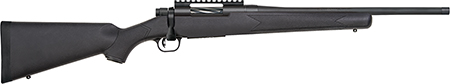 [015813282314] Mossberg 28231 Patriot Carbine 450 Bushmaster 5+1 18" Matte Blued Threaded Bull Barrel, Matte Blued Picatinny Rail Receiver, Black Fixed Synthetic Stock