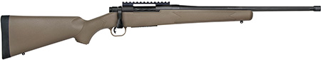 [015813282635] Mossberg 28263 Patriot Predator Full Size 400 Legend 4+1 20" Matte Blued Threaded Barrel, Matte Blued Picatinny Rail Receiver, Fixed Flat Dark Earth Synthetic Stock