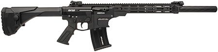 [860012072729] Derya Firearms DY1220CAUS  DY12 12 Gauge Semi-Auto 5+1 20" Threaded Barrel 7075-T6 Aluminum Receiver Mil-Spec Pistol Grip