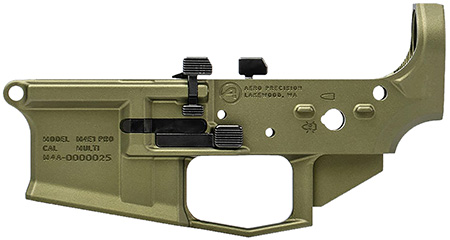 [840014623259] Aero Precision  Pro Lower Receiver M4E1 Compatible w/ AR15 Components and Magazines