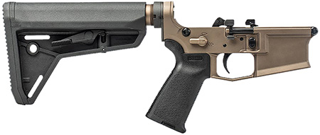 [840014626052] Aero Precision  Complete Lower Receiver M4E1 Compatible w/ M4E1 and AR15 Components and Magazines