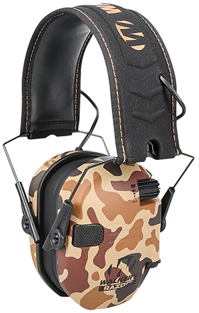 [888151085547] Walker's GWPRSEMDCMO Razor Slim Electronic Muff 23 dB Over the Head Duck Camo