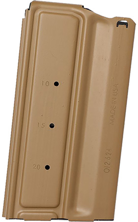 [798681707904] Sig Sauer MAGSPEARMULTICOY MCX-Spear  20rd Double Stack 277 Sig Fury/6.8x51mm/6.5 Creedmoor/7.62 NATO Coyote Tan Steel