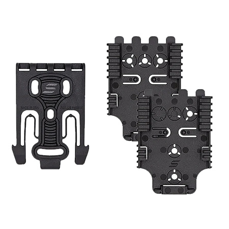 [781602266390] Safariland QUICK2KIT32 Quick Locking System Kit Black Nylon