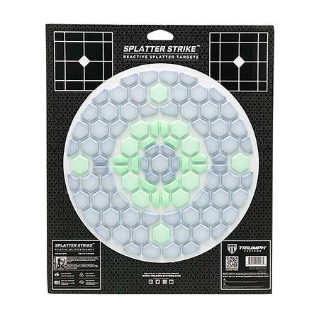[816247020035] Triumph Systems 031502001 Splatter Strike Reactive Splatter Target Bullseye Hanging Corrugate