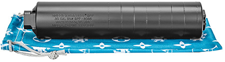 [791154080993] Griffin Armament GAGP7-W GP7 Direct Thread Suppressor 7.62mm 1.50" Black Cerakote 17-4 PH Stainless Steel 5/8"x24